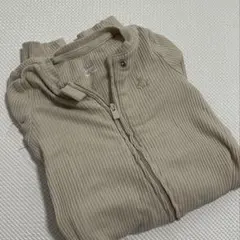 BABY GAP リブロンパース カバーオール ベージュのサムネイル