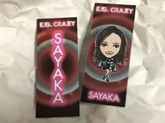 千社札 ステッカー SAYAKA