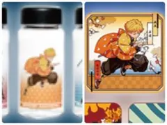 鬼滅の刃 一番くじ ～黎明に刃を持て～ E賞 クリアボトル F賞 ハンドタオル