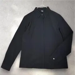 カルバンクライン｜美品✨比翼仕立て長袖シャツ｜ブラック｜フォーマル｜日本製｜6のサムネイル
