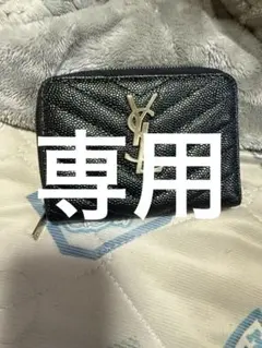SAINT LAURENT 二つ折り財布 ブラック キルティングのサムネイル
