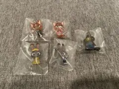 即購入❌ズートピア2 めじるしアクセサリー ジュディAB ニックAB ニブルズ
