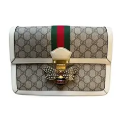 グッチ GUCCI ビークイーン ショルダー バッグ 524356