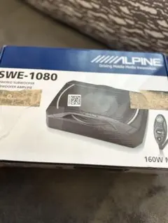 ALPINE SWE-1080 パワードサブウーファー 本体のサムネイル