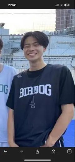 【美品】BIRDOG ユニフォーム バスケ リバーシブル コムドット 背番号 4 Birdog コムドット ユニフォーム 4番 バスケ トップスのみ