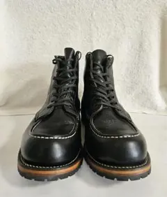 廃盤品 REDWING ベックマン 9015 モックトゥ ワークブーツ ブラック REDWING - 9015良品7.5D／08年レッドウィング黒ベックマン