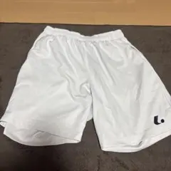 ルーセント　ホワイト ハーフパンツ L