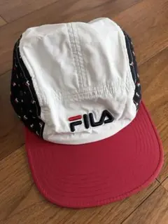 FILA キャップ ホワイト/レッド/ブラックのサムネイル