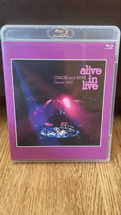 【新品DVD】CHAGE and ASKA / alive in live CHAGE and ASKA Concert 2007 alive in live｜DISCOGRAPHY