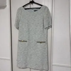 JUSGLITTY ツイードワンピース