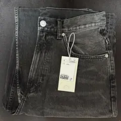 H&M スーパーバギーデニム ブラック 31/30 円堂守着用