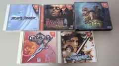 ドリームキャストソフト5本まとめ売り