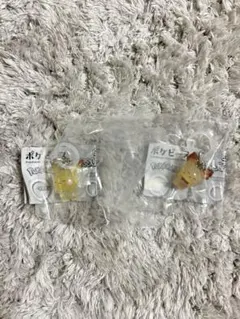 ポケモン　ポケピース　めじるしアクセサリー　ピカチュウ　ピチュウ　セット