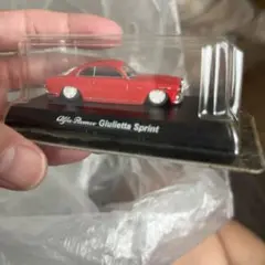 Alfa Romeo Gluietta Sprint 赤 ミニカー 1/43