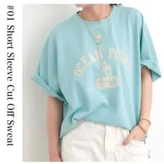 【未開封】　アメリカーナ　Short Sleeve Cut Off Sweatのサムネイル