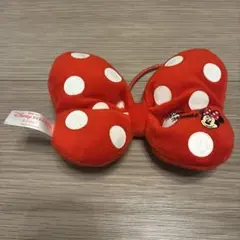 ディズニーランド　ミニーリボン　ヘアゴム