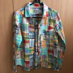 アベイシングエイプ　チェックシャツ ネルシャツのサムネイル