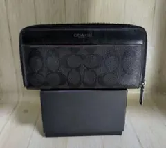 COACH長財布ラウンドファスナー