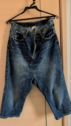 ICHI　サルエルデニムパンツ