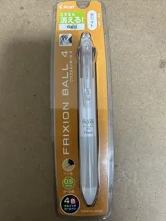 PILOT FRIXION BALL 4 色ホワイト 0.5mm