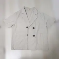 Lutique ダブルボタン テーラードジャケット 半袖のサムネイル