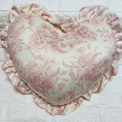 たっきぃ様☆ NINA'Sハートクッション 45×45cm☆ピンク【新品】のサムネイル