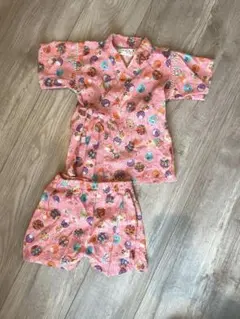 甚平 90cmくろわっさんずべべ