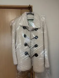 KC sinoonアイボリー フリース ダッフルコート KC様専用 sinoonアイボリー フリース ダッフルコート - メルカリ