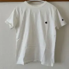 Champion チャンピオン 半袖 Tシャツ キッズ 白 ワンポイント 160