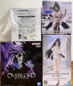 4種セット！オーバーロード　アルベド　プライズ　フィギュア　タイクレ限定