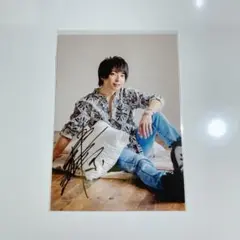 庄司浩平 タワレコ限定 転写サイン入りチェキ風カード - メルカリ