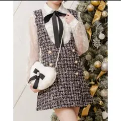 ロジータ　ツイードワンピースセット