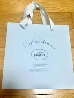 ジェラートピケ　ジェラピケ　ショッパー　ショップ袋　紙袋