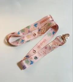 【日本未発売】香港ディズニーリーナベルストラップランヤード未使用品