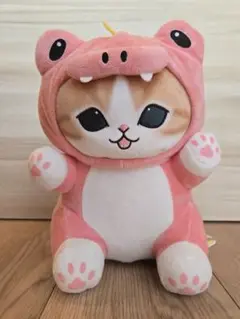 mofusand かいじゅうにゃん BIGぬいぐるみ ピンク　モフサンド　恐竜