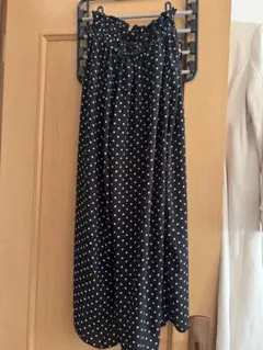 Heather ドット柄カジュアルパンツ ウエストゴム