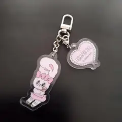 エスター・バニー　アクリルキーチェーン　リボンバニー