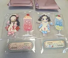 鬼滅の刃 クリームソーダパーラー アクリルスタンド 竈門禰豆子　神崎アオイ