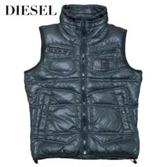 【美品】DIESEL ディーゼル ダウンベスト グースダウン M相当 超希少XL✨】DIESEL ディーゼル ダウンベスト 50サイズ 2way