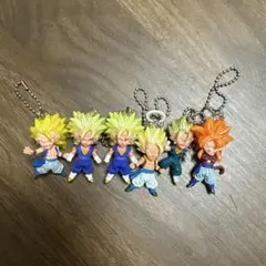 ドラゴンボール 孫悟空 ×ベジータキーホルダー 6体セット