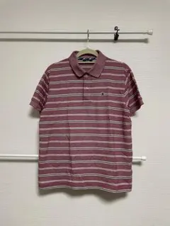 Kent ケント 半袖ポロシャツ ボーダー レッド系 Ｍ　トップス ゴルフのサムネイル