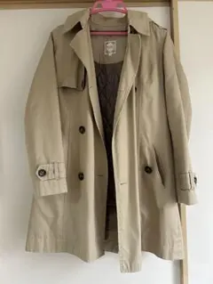 【美品】BEAMS HEART トレンチコート ベージュ