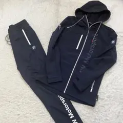 極美品【PUMA BMW】コラボ　ジャージ　セットアップ　ネイビー　XS