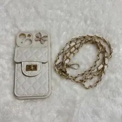 【iPhone15】スマホケース＆ストラップ