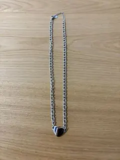 【お値下げ中！】ニコアンド ステンレスハートプレートネックレス