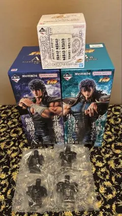 一番くじ 北斗の拳 -AＢCＤ賞お得セットのサムネイル
