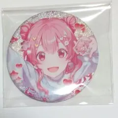 グリッター缶バッジ　46B　桃井愛莉