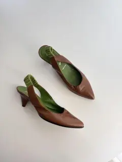 Prada Leather Pointed Toe Slingbacksのサムネイル