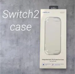 【新品】JSAUX Switch 2用一体型ソフト衝撃吸収 TPU保護ケース