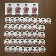 セブチ　ウォヌ　くじ　パネルステッカーセット